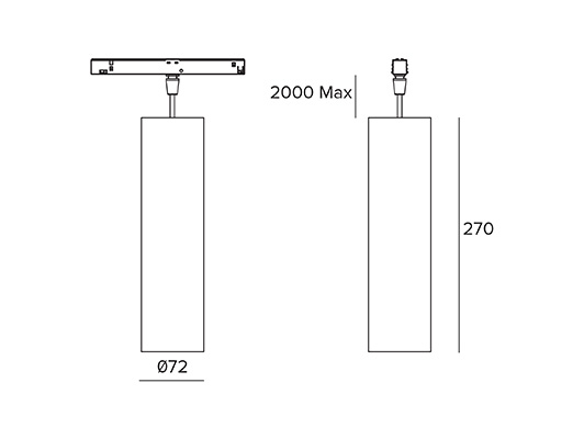 FORTYEIGHT Label 7 - Suspension | Targetti LED lighting